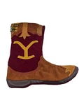 Yellowstone 18" Dutton Ranch 1886 Felt Christmas Stocking Boot Cowboy Nwt. Fixed Price $14.99.