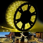 1000 Led Outdoor Rope Lights, 53M/174FT Christmas Tube Waterproof Fair.... Fixed Price $38.30.