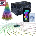 Christmas Tree Waterfall String 400LED Lights Waterproof Smart Home Decor Remote. Fixed Price $45.99.