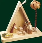 New Nativity Scene Christ's Birth Handmade Christmas Decoration Erzgebirge 17514. Fixed Price $163.71.