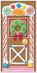 Beistle Printed Plastic Gingerbread House Cover Indoor/outdoor Christmas Pa. Fixed Price $15.50.