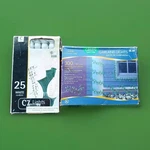 Christmas Lights Holiday Time 300 Green Vine 25 White Ceramic C7 New!! Lot Of. Fixed Price $14.00.