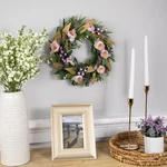 Northlight Artificial Mixed Floral And Greenery Spring Wreath - 13" Purple. Fixed Price $40.31.
