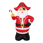 Home Accents Holiday 6 Foot Led Pirate Santa Candy Cane Christmas Inflatable. Fixed Price $65.00.