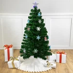 Northlight 4' Color Changing Fiber Optic Artificial Christmas Tree Snowflakes. Fixed Price $112.49.