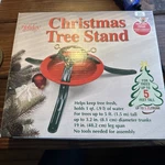 National Holiday Traditions Christmas Tree Stand, Up To 7' Tall / 5 Trunk Nib. Fixed Price $18.00.