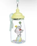 Disney Parks Dumbo Baby 1ST 2024 Glass Bottle Christmas Ornament - New. Fixed Price $24.93.