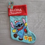 New Disney Aloha Christmas Stocking 20 Inches Embroidered Stitchmas Blue Holiday. Fixed Price $14.00.