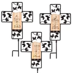 Gerson 9099937 Cross With Resin Candle Yard Stake Pack Of 6. Fixed Price $106.91.