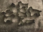 Dexam 7 Pc Metal Cookie Cutter Set New Dog Baking Dough Kitchen Tool. Fixed Price $14.99.
