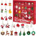 Mini Christmas Ornaments, Sooez Set Of 24 Cute - Assorted Designs. Fixed Price $27.46.