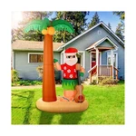 Liliful 8 Ft Tall Christmas Santa Inflatable Outdoor Decorations Hula C.... Fixed Price $116.28.