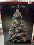 Vintage Trim-a-home 16" Lighted Ceramic Christmas Tree W/bulbs & W/box Packaging. Fixed Price $89.99.