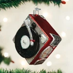 Old World Christmas - Record Player Ornament 38043. Fixed Price $29.99.