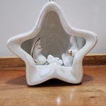 Ceramic Nativity Christmas Light Ornament 3.5 Star Shape Appletree Design. Fixed Price $14.41.