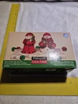 Pfaltzgraff Camp Jingles Salt And Pepper Shakers With Tray Snowman Christmas New. Fixed Price $14.99.