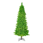 Vickerman 54" Fir Dura-lit Led Artificial Christmas Tree In Flocked Lime Green. Fixed Price $231.80.
