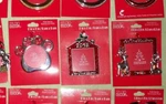 2016*CHRISTMAS Tree Ornament*metal*photo Frame*studio Design*choose. Fixed Price $7.50.