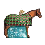 Old World Christmas Snowflake Horse (12424) Glass Ornament W/owc Box. Fixed Price $23.99.
