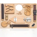 Democa Wooden Sensory Busy Board For Toddlers - Montessori Activity Toy. Fixed Price $56.40.