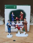Department 56 Christmas The City Window Shoppers 2 Pc Accessory W/box Village. Fixed Price $39.59.