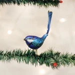 Old World Christmas Fairy Wren Glass Clip-on Ornament 18091. Fixed Price $18.88.