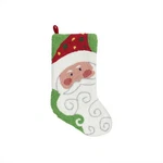Gallerie Ii 21" Loop Knit Velveteen Rosy Cheek Santa Claus Christmas Stocking. Fixed Price $31.49.