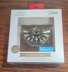 Nintendo Legends Of Zelda Crest Hyrule Metal Purse Charm Ornament Hallmark. Fixed Price $21.99.
