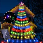 Christmas Solar Decorations Star Lights Outdoor 200 Ledhome Holiday Party. Fixed Price $20.69.