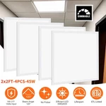 Pack 2X2FT Led Flat Panel 48W Drop Ceiling Commercial Office Home Lights. Fixed Price $114.89.