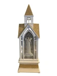 Christmas Raz Imports Holiday Water Lanterns 13-INCH Angel Church Works!. Fixed Price $45.00.