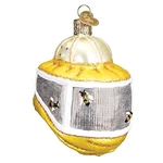 Old World Christmas Beekeeper's Hood Glass Ornament 36227 Free Box Honey New. Fixed Price $14.49.