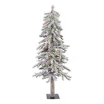 Vickerman 48" Plastic Alpine Artificial Christmas Tree With Led Lights White. Fixed Price $91.66.
