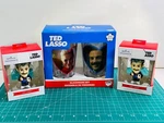 Hallmark Ted Lasso Christmas Tree Ornament Lot Of 2 & Drinking Glasses Set. Fixed Price $15.55.