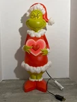 Gemmy The Grinch 24" Christmas Decoration. Fixed Price $34.95.