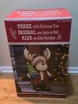 Costco 2020 26" Moose With Christmas Tree Led Lights Seasonal.... Fixed Price $220.00.