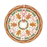 Candy Gingerbread Man Christmas Tree Skirt Xmas Mat Halloween Thanksgivi.... Fixed Price $20.80.