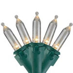 Northlight 50CT Warm White Led Mini Outdoor Christmas Lights 16FT Green Wire. Fixed Price $14.99.