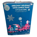 Trim-a-home 12 Ft Inflatable Santa Express Train Light Up Outdoor Christmas. Fixed Price $80.82.