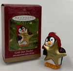 2000 Hallmark Gold Star Teacher Keepsake Ornament New. Fixed Price $11.95.