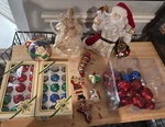 Vintage Christmas Lot. Pyramid Christopher Radko Pinnacle Park Mercury Ornaments. Fixed Price $29.25.