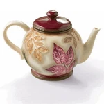 Grasslands Road Leafy Teapot Fall Kitchen & Table Decoration Ceramic 28-OUNCE. Fixed Price $39.95.