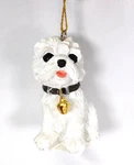 Silver Tree Gisela Graham 2" West Highland Terrier Puppy Dog Christmas Ornament. Fixed Price $18.88.
