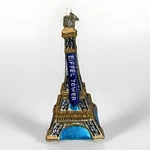 Eiffel Tower Paris France Glass Old World Christmas Ornament. Fixed Price $19.00.