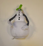 Disney Nightmare Before Christmas Jack Skellington Snowman Animated Plush Nwt. Fixed Price $42.95.