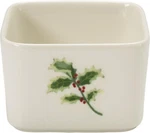 Precious Moments Celebrations Square Christmas Appetizer Bowl 7 Oz., Porcelain. Fixed Price $18.00.