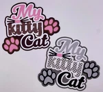Animal - My Kitty Cat Paper Piecing Scrapbook Embellishment Die Cuts. Fixed Price $6.00.