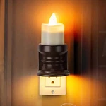 Meonum Flameless Candle Light, Dimmable Plug In Wall, Led Ca.... Fixed Price $14.90.