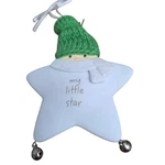 Department 56 My Little Star Christmas Ornament With Bells Green Hat Scarf. Fixed Price $13.49.