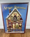 Costco Advent Calendar 24 Doors Wooden #663167 Santa House Christmas Read. Fixed Price $69.99.